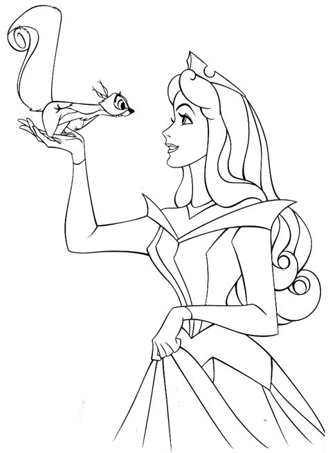 disney princess  animals coloring pages  kids