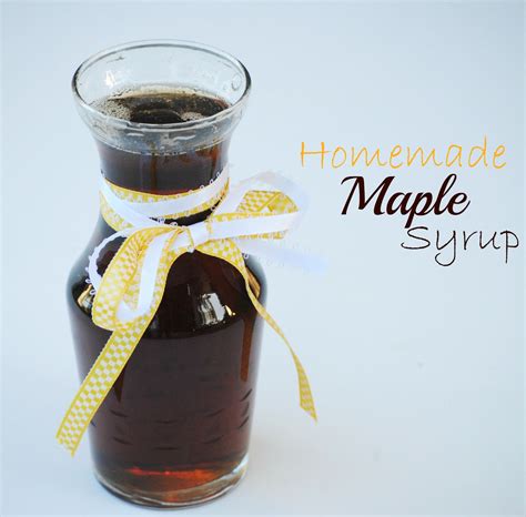 farm girl recipes homemade maple syrup