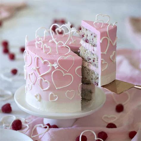 heart cake square