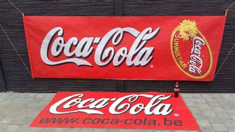 coca cola  doeken catawiki