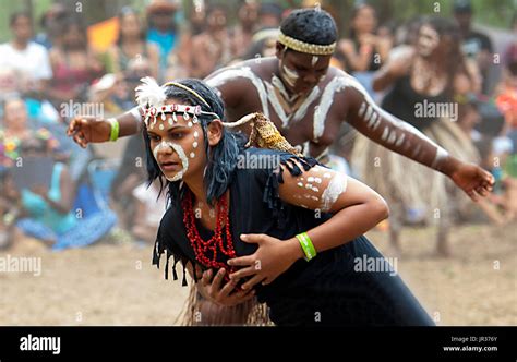 Darsteller Bei Laura Aboriginal Dance Festival Cape York Far North