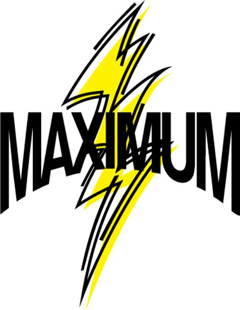 maximum logo  vector vector