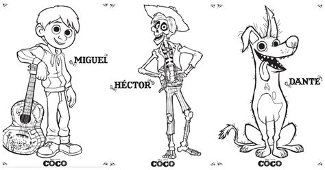 coco coloring pages desert chica