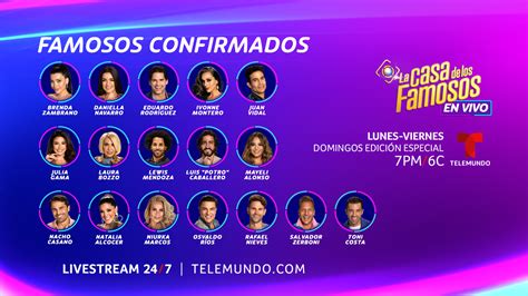 Cast Of La Casa De Los Famosos 2024 Telemundo Vota Lise Sherie