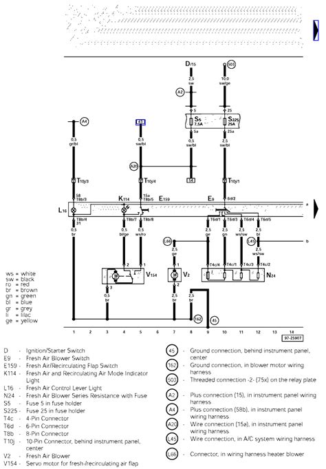 vw jetta starter wiring diagram wiring diagram
