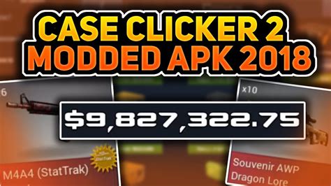 case clicker  hack  android max rank unlimited cases