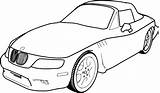Bmw Coloring Car Z3 Pages Wecoloringpage sketch template