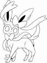 Pokemon Eevee Coloring Pages Evolutions Getcolorings sketch template