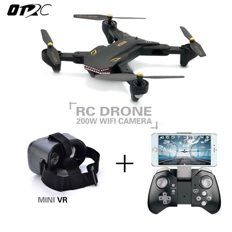 visuo xss xshw upgraded foldable rc drone  p wide angle hd camera fpv quadcopter