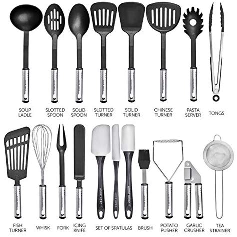 kitchen utensil set cooking utensils set nylon kitchen utensils set