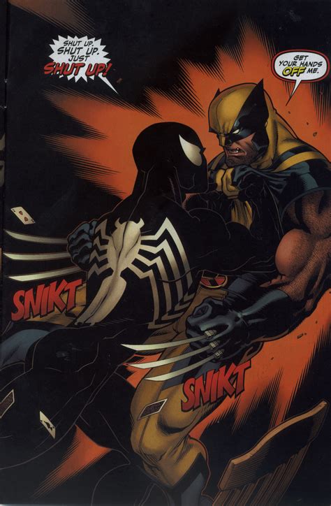 Back In Black Spider Man Vs Wolverine Battles Comic Vine