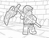 Ninjago Lego sketch template