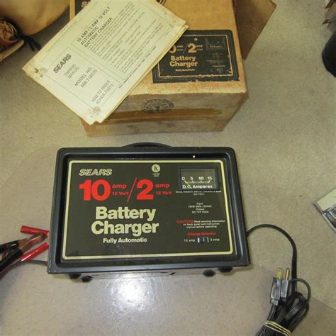 battery charger searscraftsman  ampamp automatic