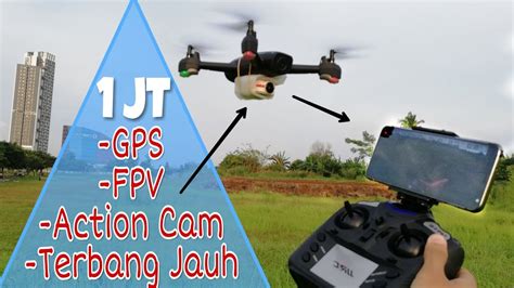 drone gps murah bisa angkat action cam jjrc  youtube