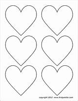 Hearts Heart Printable Templates Template Coloring Pages Firstpalette Shapes Shape Printables Set Flower Felt Stencil Choose Board sketch template
