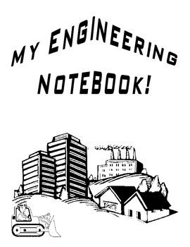 complete engineering notebook printable  stem shop tpt