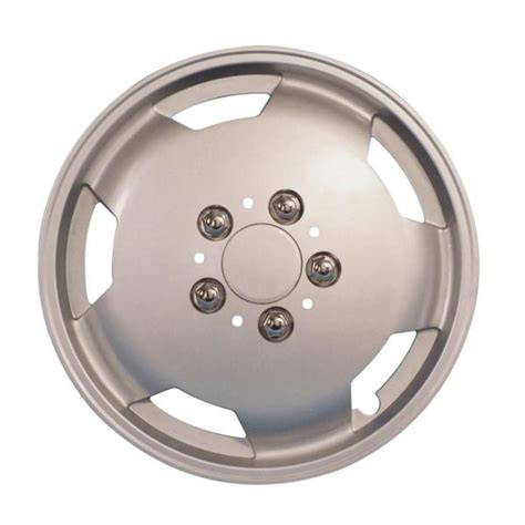 milenco motorhome wheel trims  silver