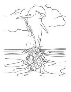 dolphin coloring pages coloring pages  print