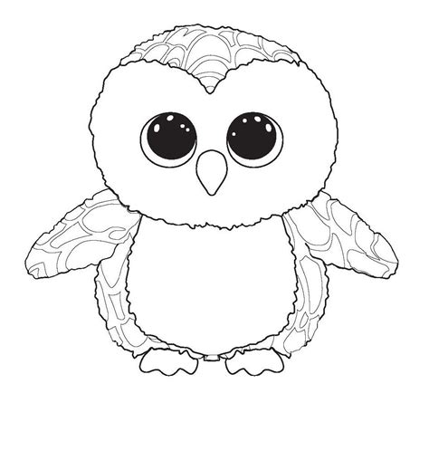 beanie boo coloring pages    print surf beanie boo