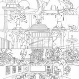 Rick Morty Coloring Pages Printable Print Detailed Adult sketch template