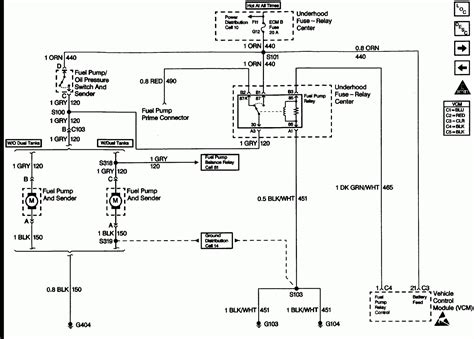 chevy silverado fuel pump wiring diagram cadicians blog