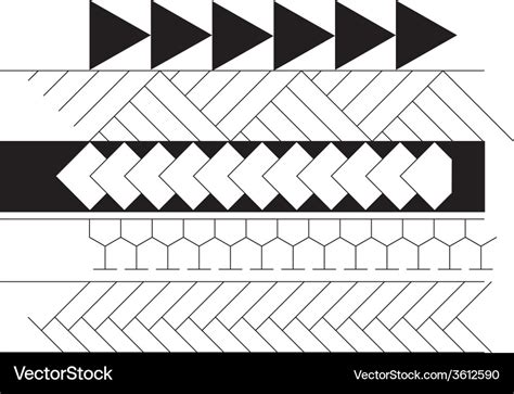 pattern tribal royalty  vector image vectorstock
