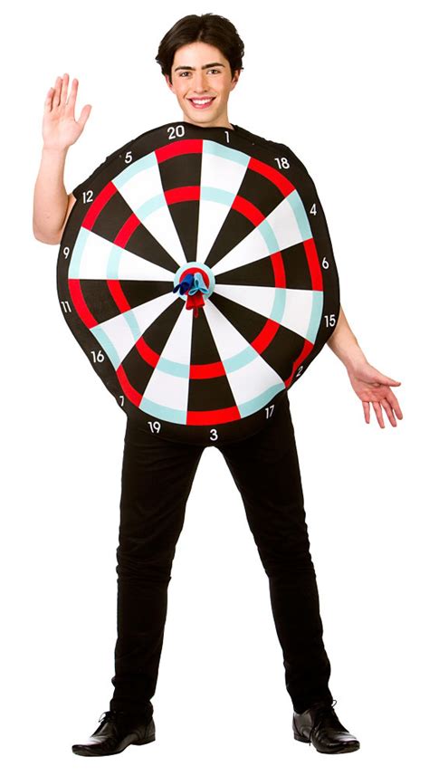 dart board mens fancy dress sports funny stag target game adults