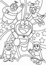 Doraemon Nobita Shizuka Suneo Gian Stampare Kanak Coloradisegni Koleksi Pianetabambini Cartoni Animati Gatto Páginas Mewarna Stampa Dibujo Sketsa Cheerful Dragón sketch template