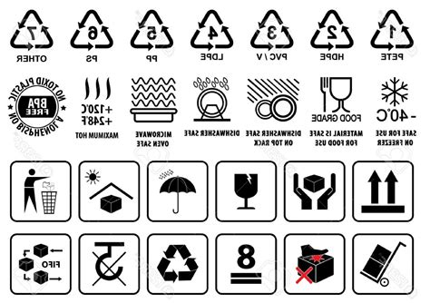 packaging symbols vector  vectorifiedcom collection  packaging symbols vector