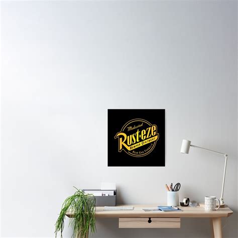 logo rust eze poster  sale  yadiramae redbubble