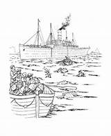 Titanic Coloring Pages Printable Kids Colouring Print Sheets Bestcoloringpagesforkids Rms Ship Adult Gif Lineart Google Project Water People Coloringpages1001 Books sketch template