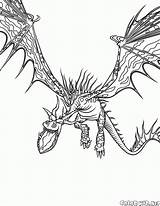 Mostro Monstre Colorear Dragons Terrible Stormfly Colorkid Disegno Terribile Monstruo Schreckliches Gemacht Leicht Coloriages sketch template