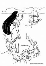 Coloring Pages Pocahontas Print Browser Window sketch template