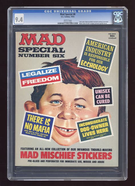 Mad Special Comic Books Graded By Cgc