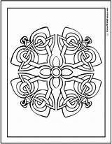 Celtic Coloring Pages Cross Designs Printable Decorative Irish Butterflies Adults Colorwithfuzzy Scottish Wheel Gaelic Patterns Flower Choose Board Kids Print sketch template