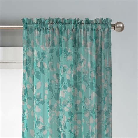 window elements pinehurst printed sheer curtain panels reviews wayfair