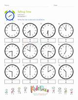 Hour Time Half Telling Worksheet Worksheets Games Preschool Kidspressmagazine Clock Printable Kids Math Tell Quarter Comments sketch template