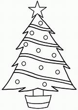 Tree Christmas Coloring Pages Trees Printable Star Drawing Color Kids Clipart Print Easy Cliparts Christian Adults Mickey Mouse Clipartmag Popular sketch template
