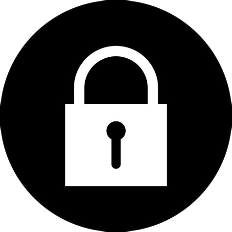 lock icon clipart  png