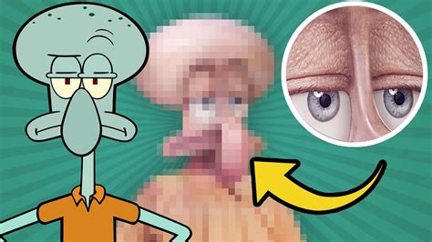 squidward tentacles  real life human version photoshop youtube