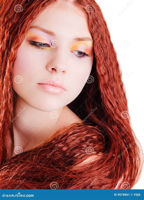 Girl With Red Hair Galhairs
