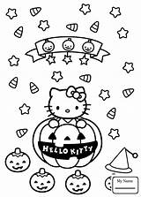 Kitty Hello Coloring Pages Zombie Printable Cartoons Getcolorings sketch template