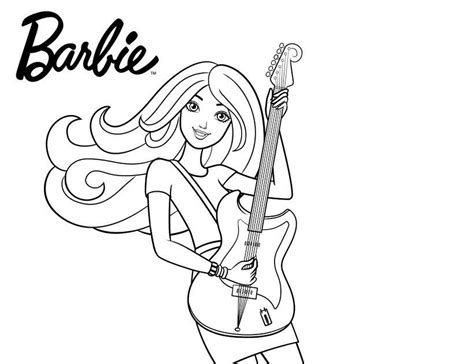 coloring pages kids barbie coloring pages  print games