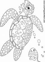 Ocean Coloring Pages Adults Printable Turtle Book Kids Adult Color Print Monk Books Colouring Fish Kid Animal Sea Sheets Animals sketch template