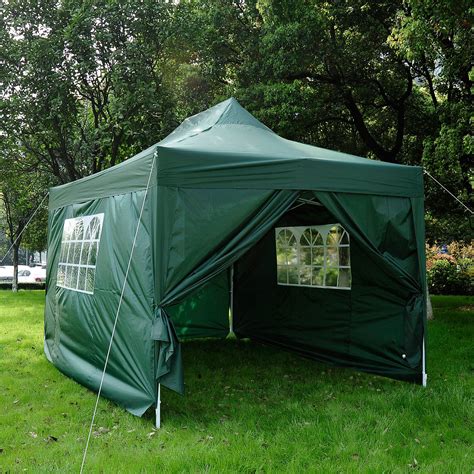 garden heavy duty pop  gazebo marquee party tent wedding canopy  sizes ebay