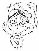 Grinch Coloring Pages Activity Face Printable Print Color Cartoon Getcolorings Getdrawings sketch template