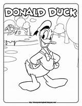 Mickey Mouse Coloring Pages Donald Duck Clubhouse Disney Sheets Printable Color Pollution Kids Friends Print Original Book Minnie Club House sketch template