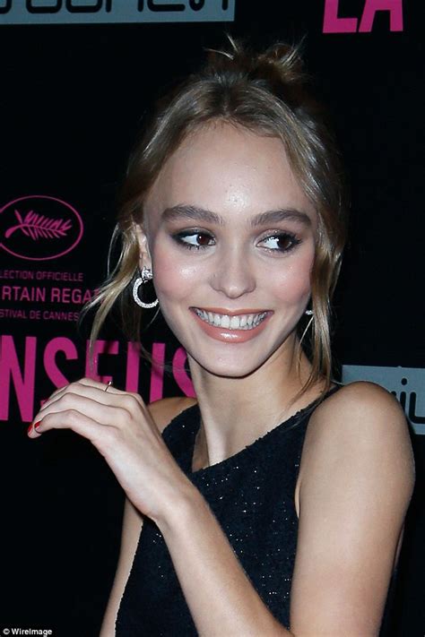 Lily Rose Depp Dazzles In A Sequin Mini Dress At The Paris