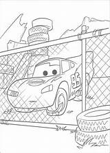 Coloring Cars Pages Mcqueen Lightning Car Coloringpages1001 Disney Para Colorear Pixar sketch template