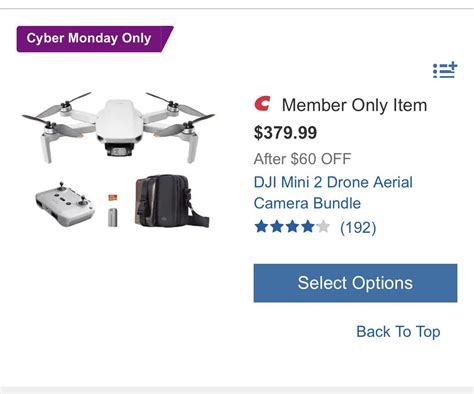 costco dji mini  drone aerial camera bundle  sale   cyber monday deal rdrones
